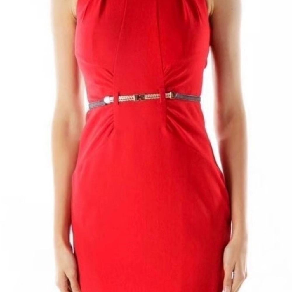 XOXO Strapless Red Dress Size 5/6